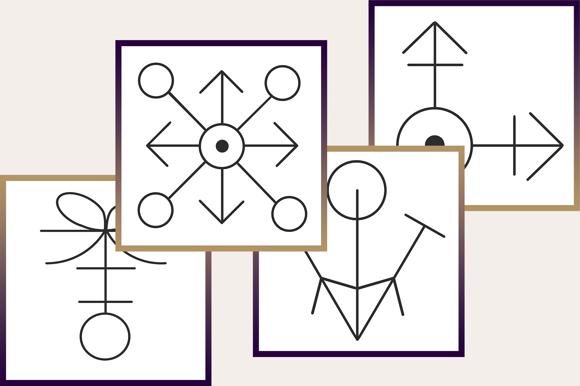 image of 4 Ankarrah symbols